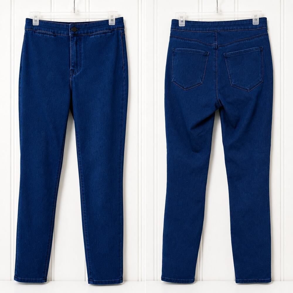 L'AGENCE Yasmeen High Rise Skinny Jeans Womens 26 River Blue Stretch Denim NWOT